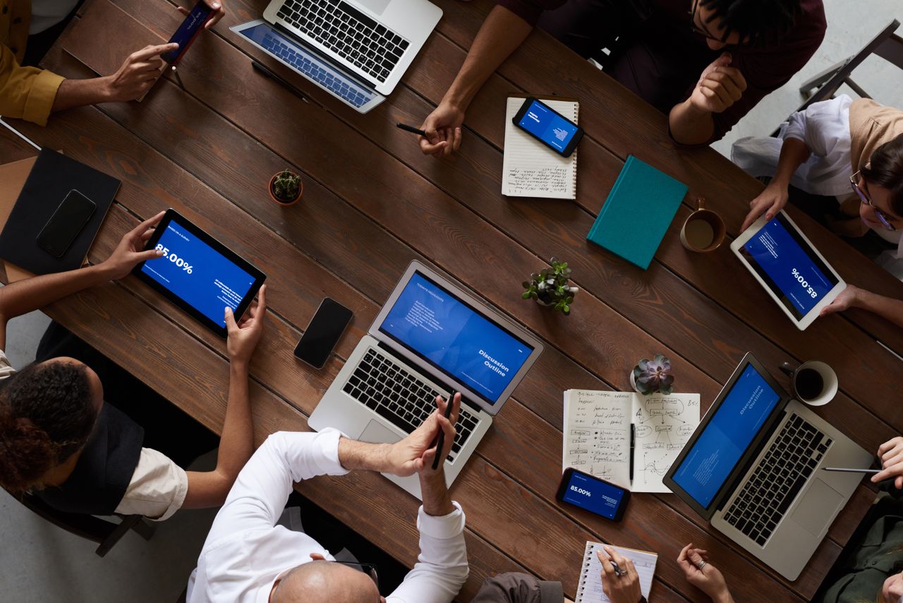 Photo by fauxels: https://www.pexels.com/photo/people-having-business-meeting-together-3183183/